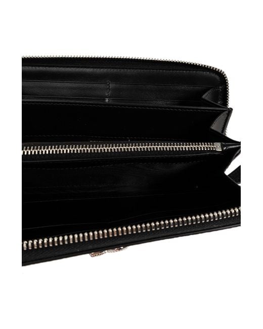 Dolce & Gabbana Black Leather Wallet With Logo for men