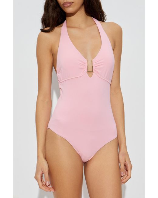 Melissa Odabash Pink One-Piece Swimsuit 'Tampa'