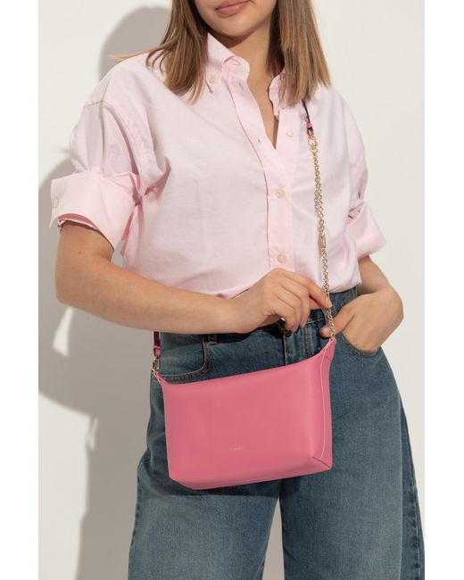 Furla Pink Shoulder Bag "Nuvola Small"