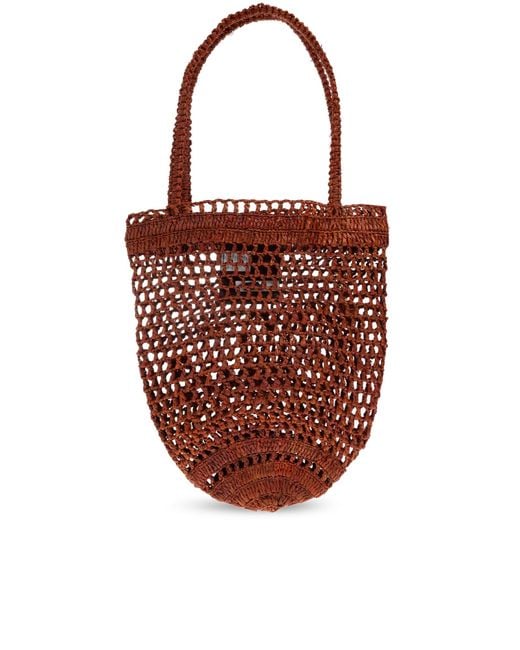 Chloé Red Shoulder Bag "Summer Banana Small"