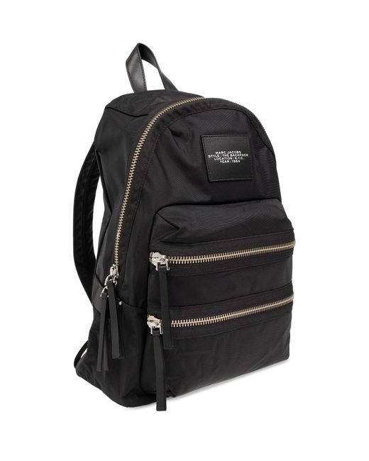 Marc Jacobs Black Backpack 'The Biker Large'