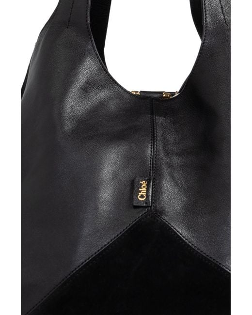 Chloé Black Shoulder Bag 'Balloon'