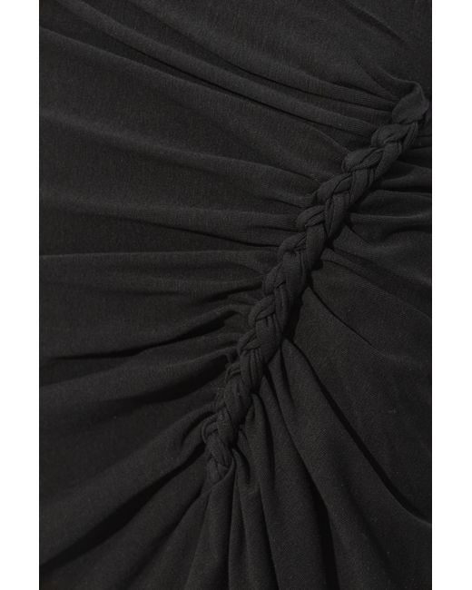 IRO Black Pleated Skirt 'Alboni'