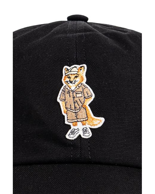 Maison Kitsuné Blue Baseball Cap