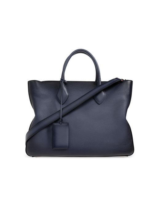 Ferragamo Blue Shopper Bag for men