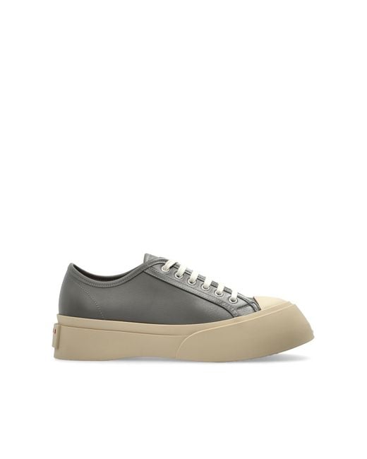 Marni Gray Platform Sneakers 'Pablo'
