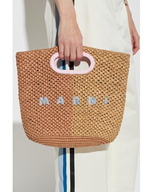 Marni Brown Bag With Logo