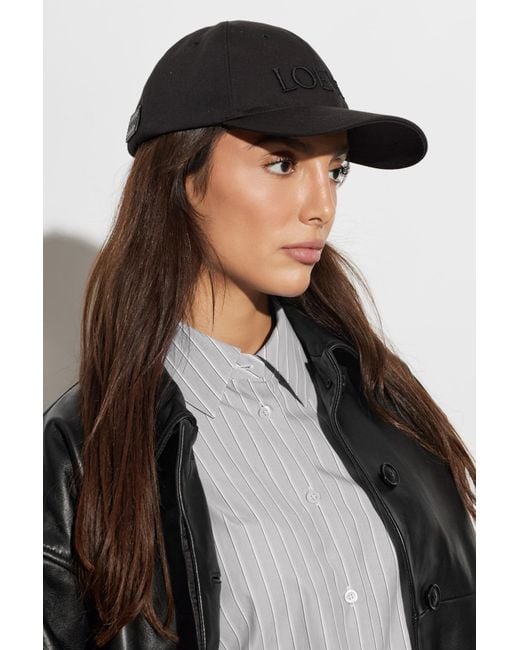 Loewe Black Baseball Cap