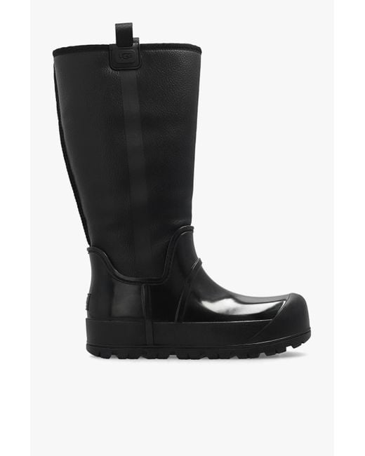Ugg Black 'raincloud Tall' Boots