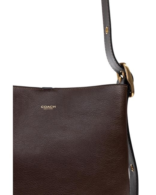 COACH Brown "Bleecker" Shoulder Bag