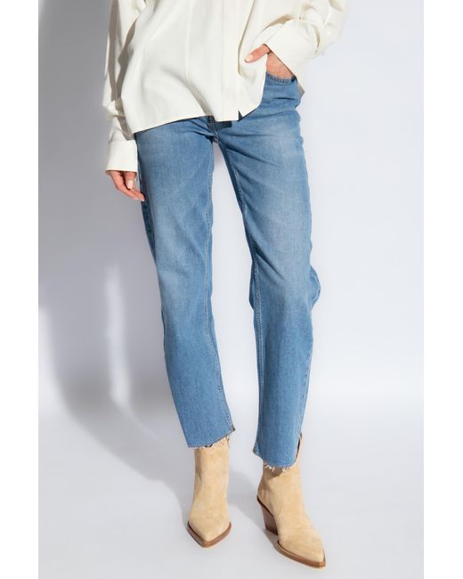 IRO Blue Jeans With Straight Legs,