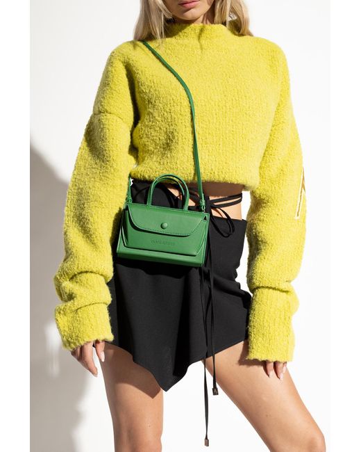 Opening Ceremony ‘razor Clam’ Shoulder Bag in Yellow | Lyst