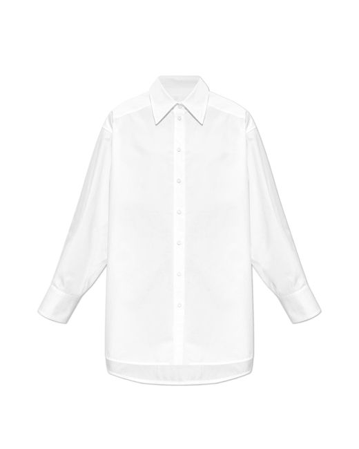 Jil Sander White Shirt With Slits