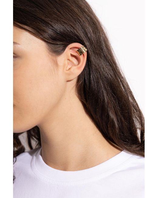 Givenchy Black Brass Ear Cuff