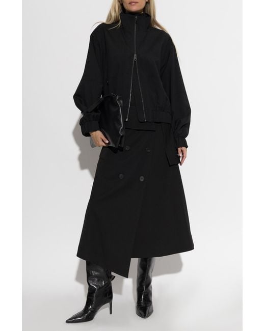 Paul Smith Black Wool 'Bomber' Jacket