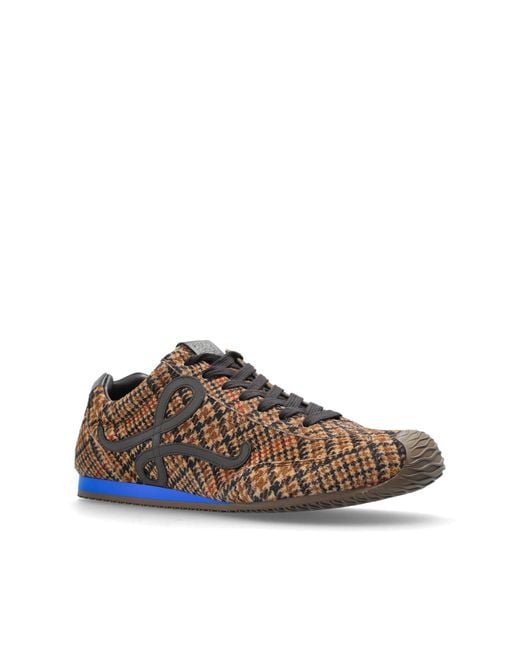 Loewe Brown "Ballet Runner 2.0" Sports Shoes for men