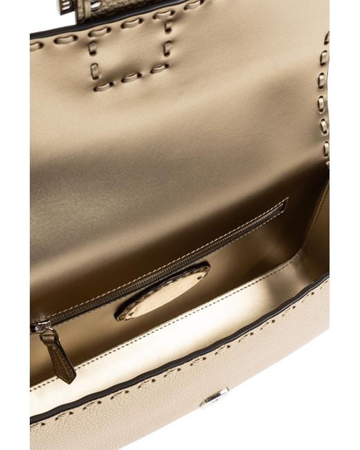 Fendi Metallic Shoulder Bag Baguette