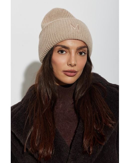Max Mara Natural Cashmere Hat 'Retina'