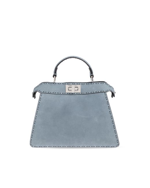 Fendi Blue Peekaboo Iseeu Small Handbag