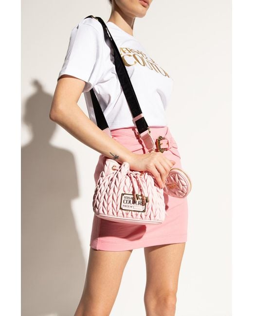 Versace jeans quilted bag store