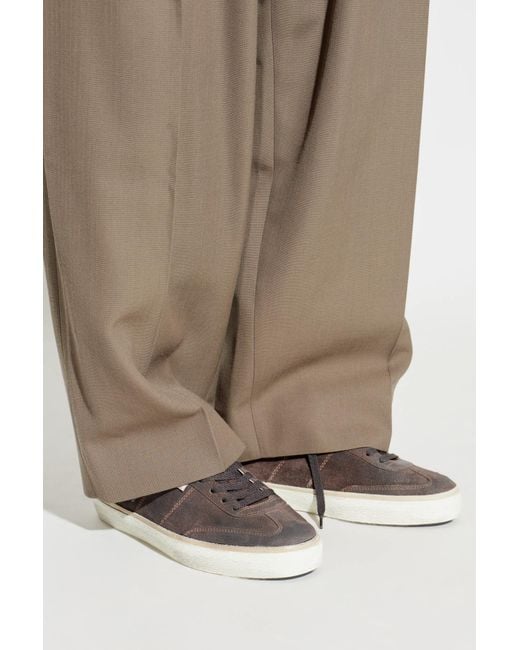 Golden Goose Deluxe Brand Brown 'Soul Star' Sports Shoes for men