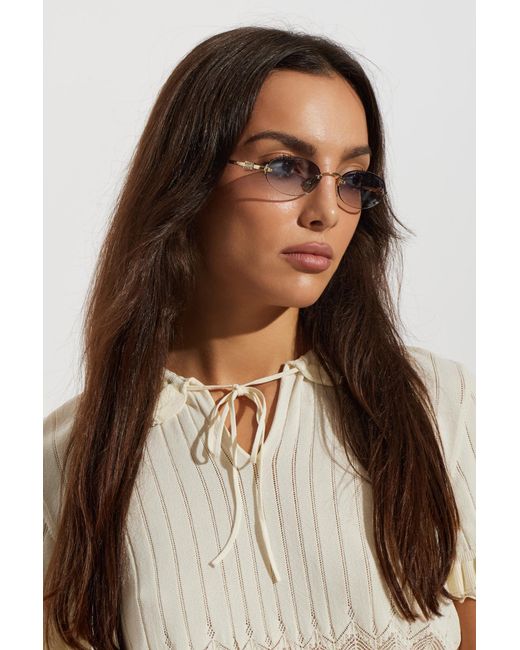 Miu Miu Gray Sunglasses 'A54S'