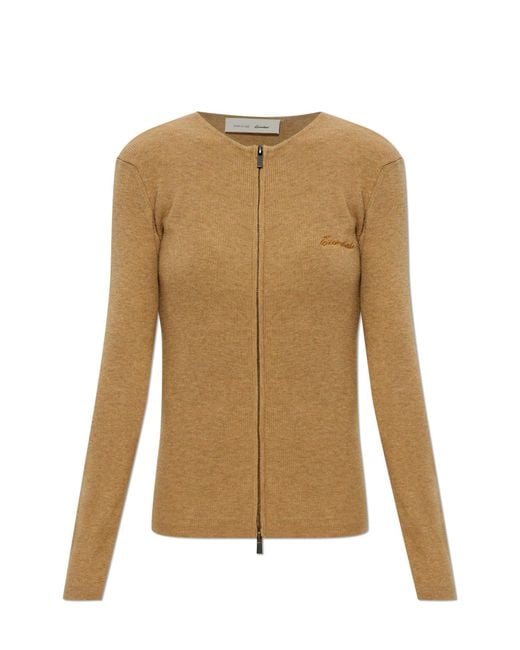 Fear Of God Natural Cardigan With Zip Fastening