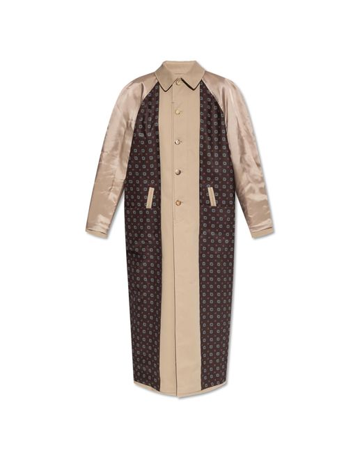 Moschino Natural Reversible Coat