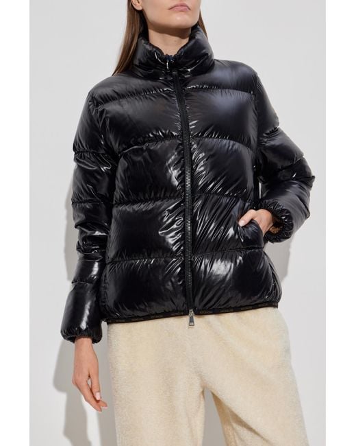 Moncler Black Down Jacket 'Abbadia'