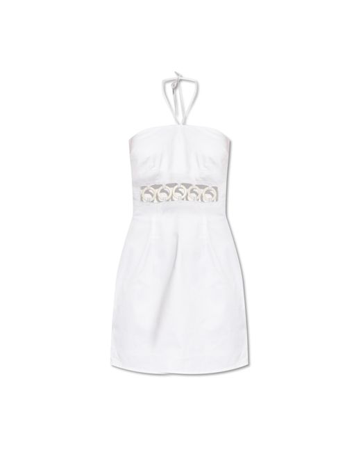 DSquared² White Dress With Opening
