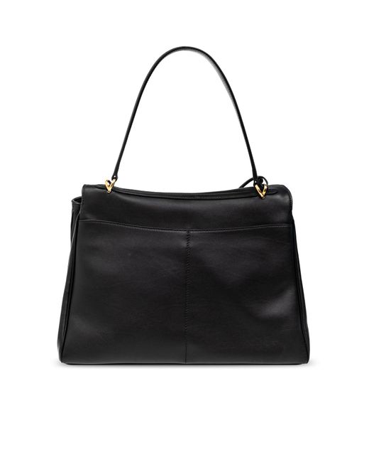 Balenciaga Black 'Rodeo Medium' Shoulder Bag