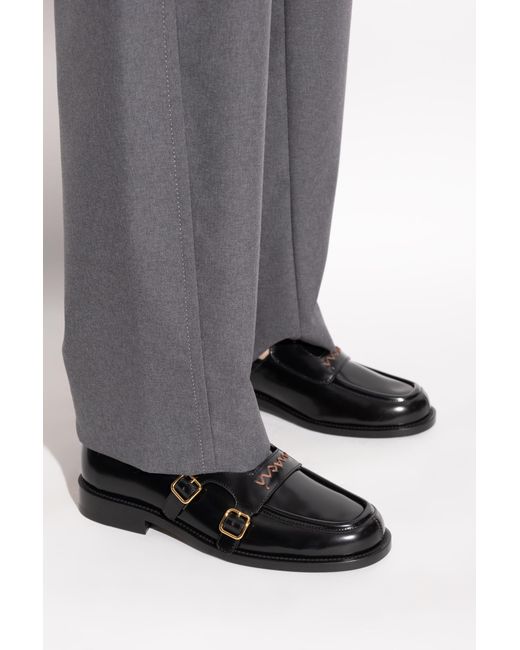 Marni Black Leather Shoes