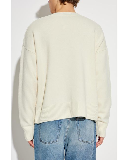 AMI Blue Sweater With Logo