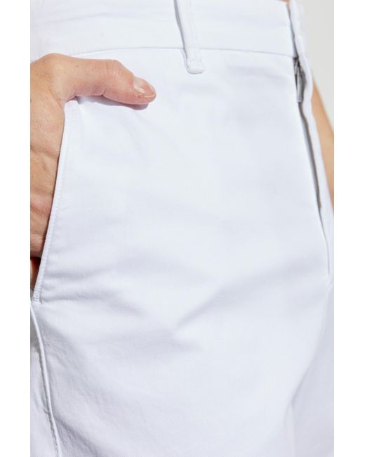 Giorgio Armani Blue Trousers With Slightly Tapered Legs for men