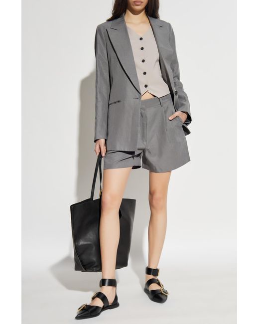AllSaints Gray Blazer Averie