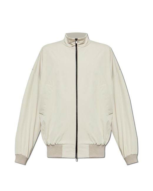 Fear Of God Blue Jacket With Stand-Up Collar for men