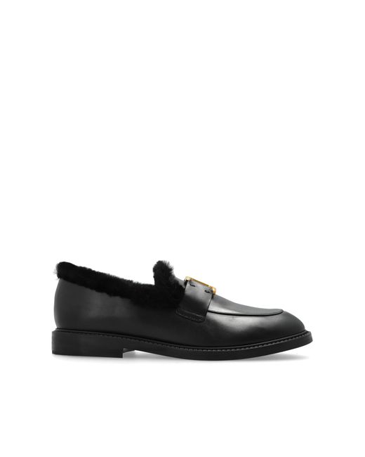 Chloé Black Shoes Marcie Type Loafers