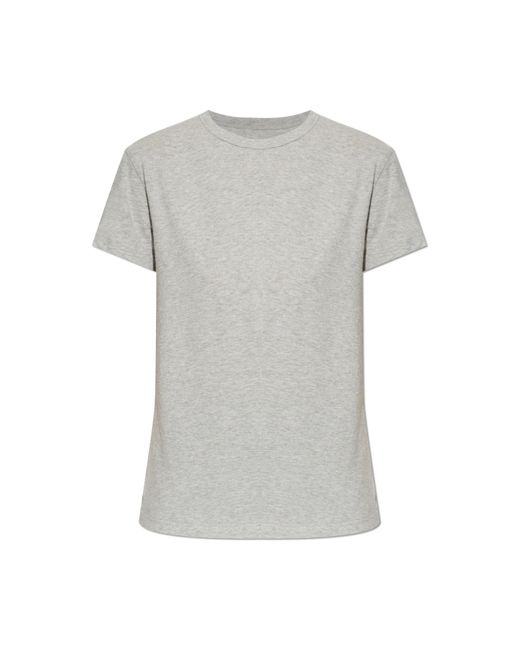 Officine Generale Gray Cotton T-Shirt