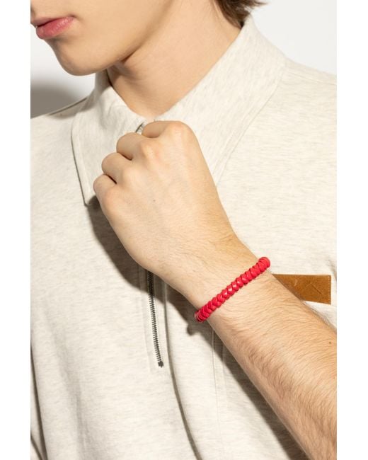 Bottega Veneta Natural Leather Bracelet for men