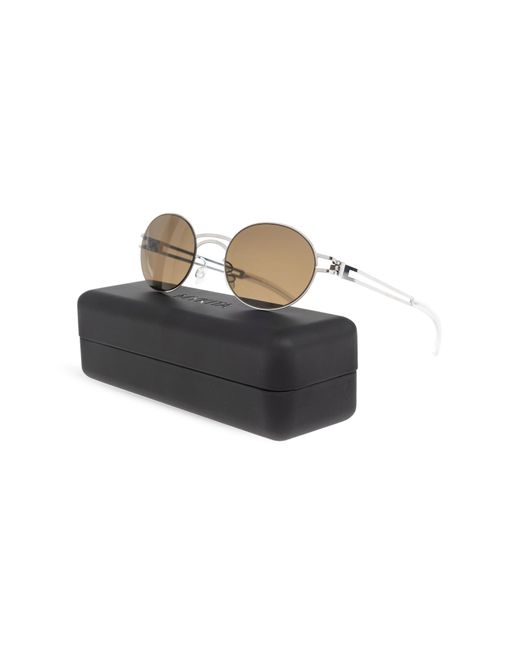 Mykita Metallic Sunglasses 'Dada'