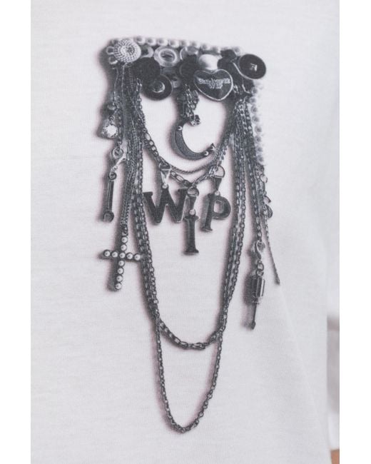 Carhartt White T-Shirt With Print