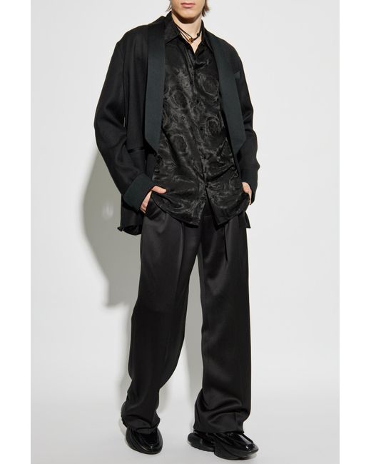 Versace Black Formal Shirts for men