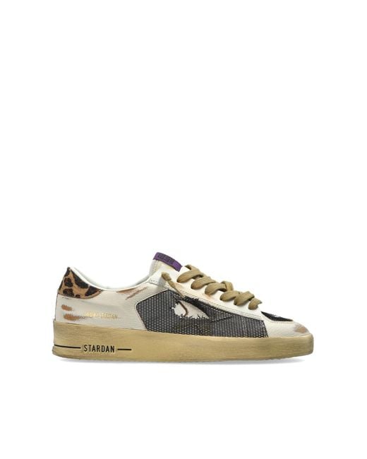 Golden Goose Deluxe Brand Brown 'Stardan' Sports Shoes