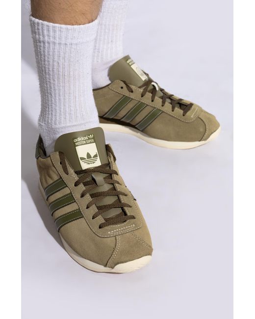 Adidas Originals Green ‘Mostion Super Spzl’ Sneakers for men