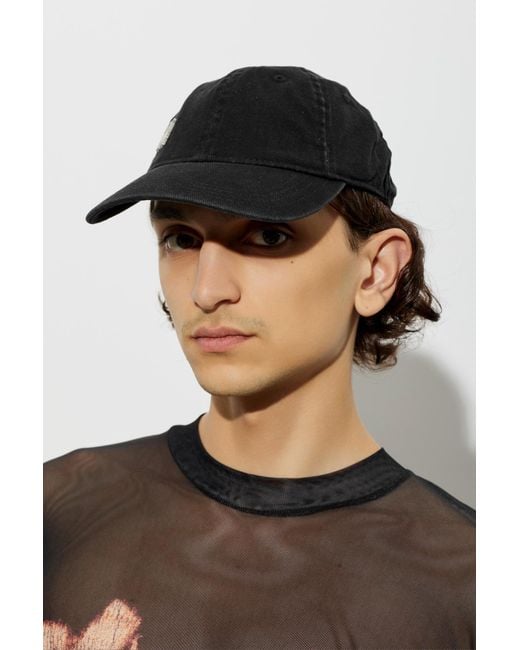 44 Label Group Black Baseball Cap for men