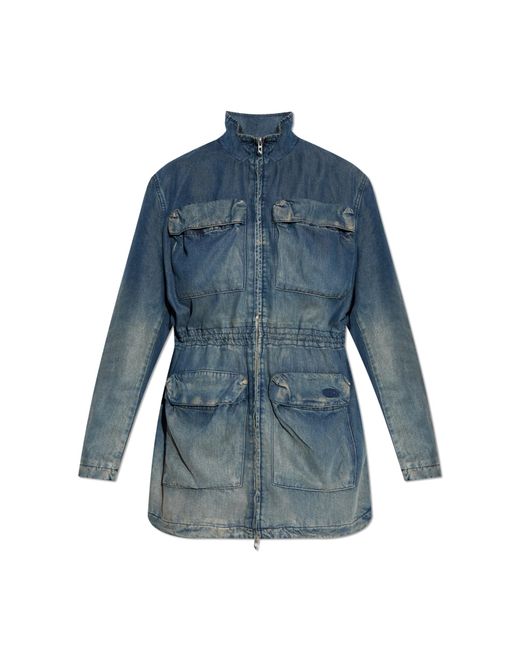 DIESEL Blue Jacket 'De-Weny'
