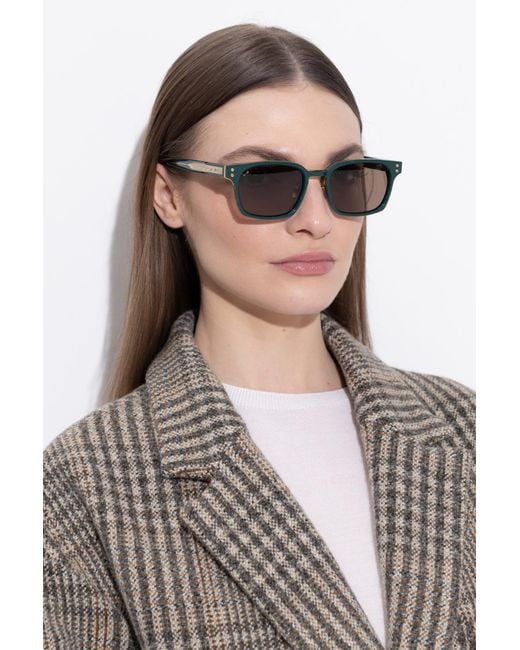 Leisure Society Green "Equense" Sunglasses