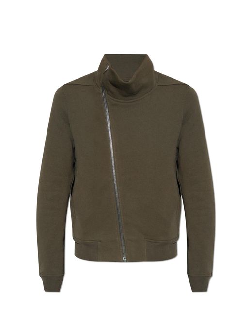 Rick Owens Green Bauhaus Sweatshirt for men