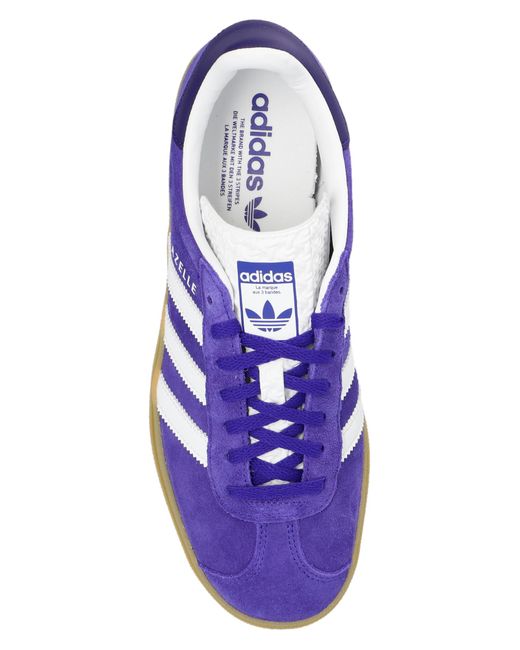 Adidas Originals Purple Platform Sport Shoes 'Gazelle Bold'