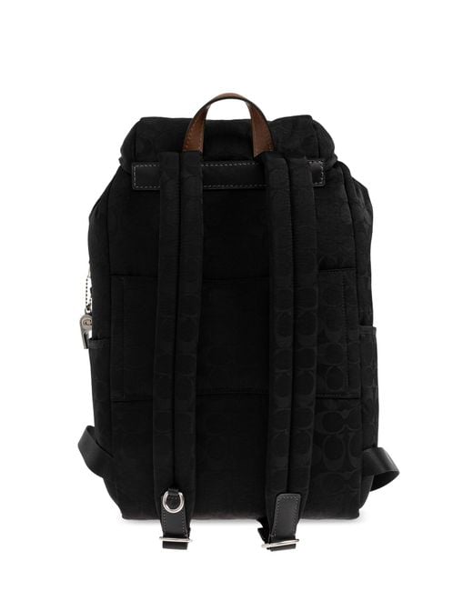 COACH Black Backpack 'Logan' for men